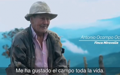 A más de 3 mil metros sobre el nivel del mar viven Antonio Ocampo y Arturo García…