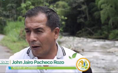 El alcalde del municipio de Córdoba, John Jairo Pacheco Rozo, agradeció el acompañamiento oportuno de los funcionarios de la CRQ…