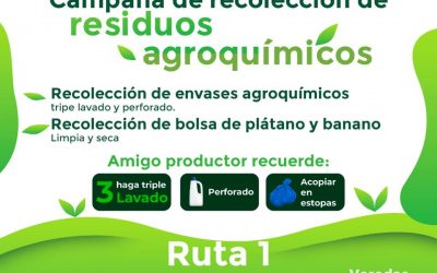 CRQ lidera segunda jornada de  recolección de residuos agroquímicos en veredas de Circasia.