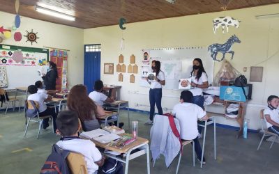 Gestoras ambientales de la CRQ apoyan campaña en Filandia.