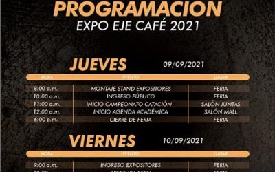 Negocios Verdes tema incluído dentro de la agenda académica de Expo Eje Café 2021.