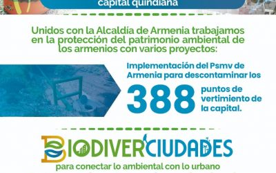 ¡Trabajamos para hacer de Armenia un territorio más verde y sostenible!