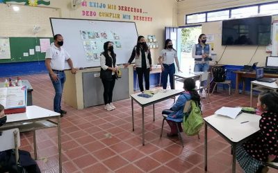 Los niños de la zona rural de Filandia aprendieron sobre el cuidado de los recursos naturales