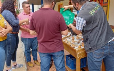 Con presencia institucional a través de los gestores ambientales de la CRQ…