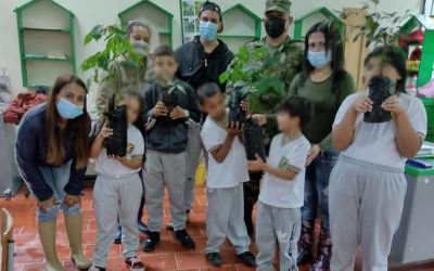 Jornadas de educación ambiental en escuelas rurales de los municipios de  Buenavista y Génova