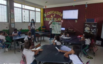 Los gestores ambientales de la CRQ en el municipio de La Tebaida participaron de la Jornada de educación ambiental…