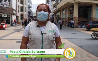 50 comerciantes participaron en la jornada de intervención sobre residuos sólidos
