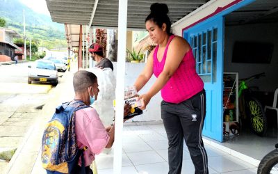 Activa participación de la comunidad durante la segunda Reciclatón en el corregimiento La Virginia de Calarcá