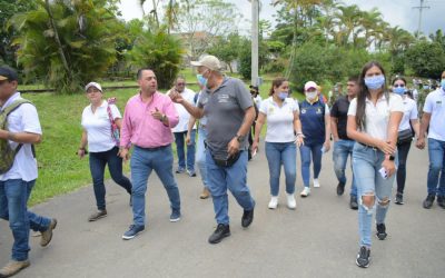 CRQ y Alcaldía de La Tebaida se toman el barrio La Estación
