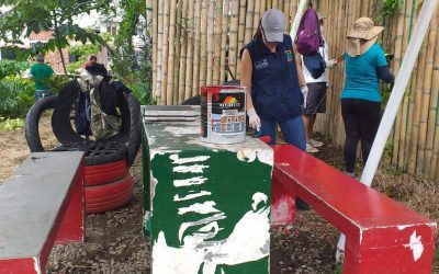 Equipo de Biodiverciudades lideró jornada en Barcelona y en Balcones viejo de Calarcá