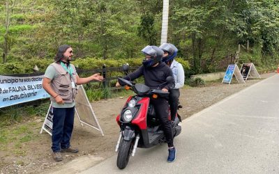 10.049 turistas sensibilizados por la CRQ en manejo de residuos sólidos y disminución de impactos ambientales en Semana Santa