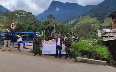Con el Ejército Nacional realizamos pedagogía…