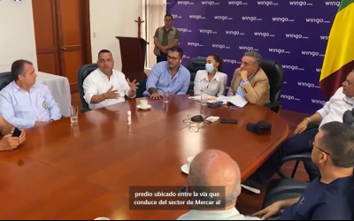 Director de la CRQ, José Manuel Cortés Orozco, logró que los volqueteros despejen las vías gracias a su propuesta…