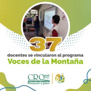 37 Docentes se vinculara al programa Voces De La Montaña. 37 Docentes se vinculara al programa Voces De La Montaña.