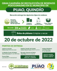 Seis puntos de entrega se tendrán en la campaña de recolección de residuos. Seis puntos de entrega se tendrán en la campaña de recolección de residuos.