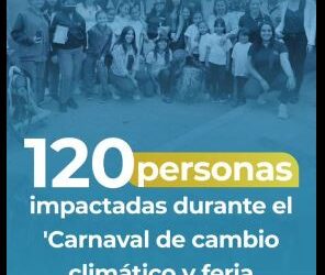 120 personas impactadas durante el carnaval cambio climático y feria ambiental de Circasia.