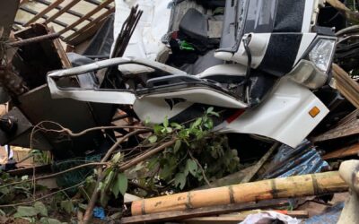 Con el propósito de atender los requerimientos que se puedan presentar en materia ambiental en la zona donde ocurrió el colapso del puente que atraviesa el río La Vieja, el subdirector de Gestión Ambiental de la CRQ y su equipo de trabajo acompaña a los funcionarios del gobierno nacional y departamental en la inspección que se adelanta en el sector.