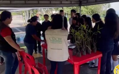 Atendiendo el llamado de la alcaldía de Calarcá, el equipo técnico de la CRQ participó de la feria de servicios en el corregimiento de La Virginia con una jornada de educación ambiental dirigida a la población rural y educativa en el marco de las festividades de la localidad.