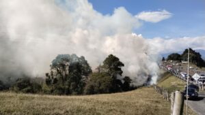CRQ advierte que 42 hectáreas se han visto afectadas por incendios forestales en el Quindío en menos de dos meses.