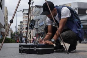 CRQ refuerza acciones de monitoreo y educación ambiental en el Día sin Carro y Sin Moto en Armenia