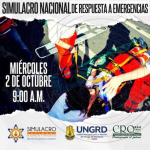 CRQ se une a jornada Nacional de simulacro